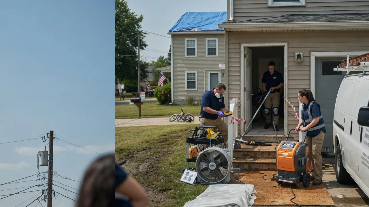 Water Damage Repair in Lapeer, MI near me